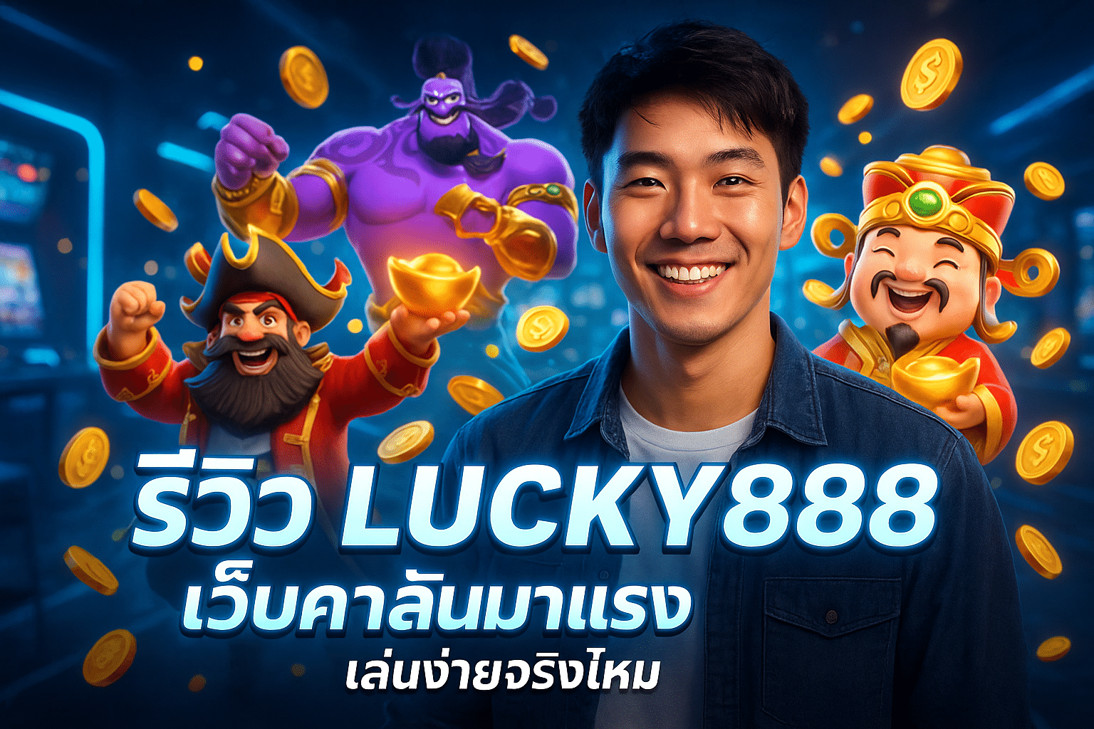 รีวิว LUCKY888 เว็บคาสิโนมาแรง เล่นง่ายจริงไหม