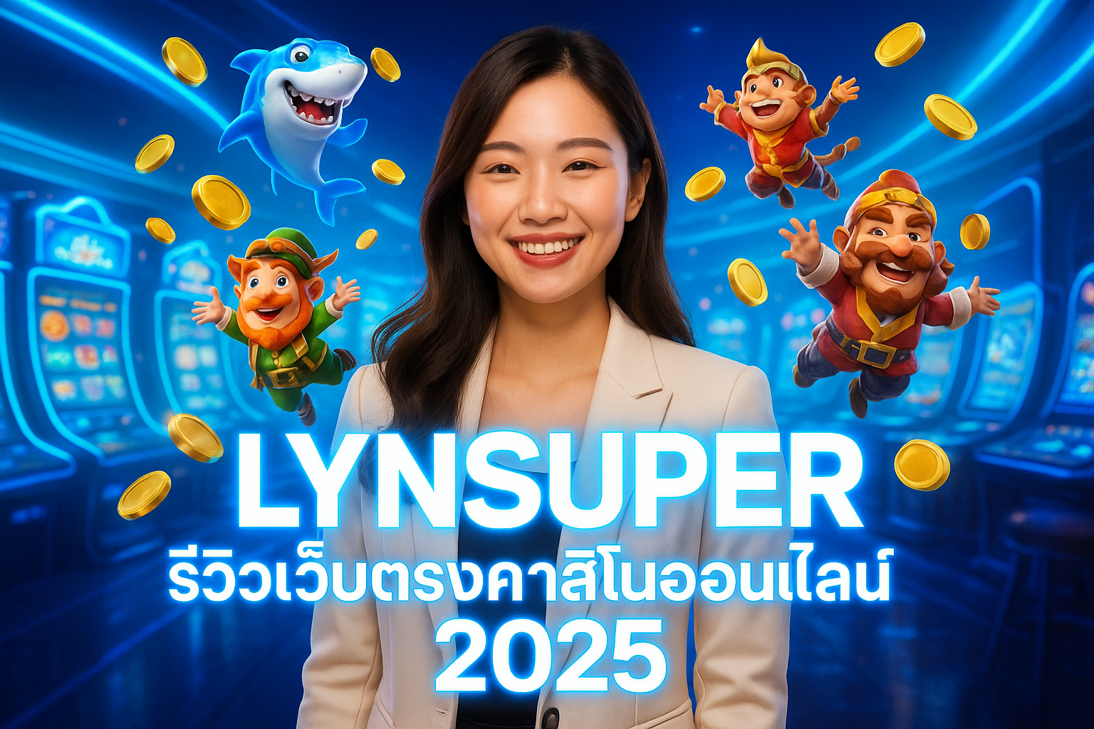LYNSUPER รีวิวเว็บตรงคาสิโนออนไลน์ 2025